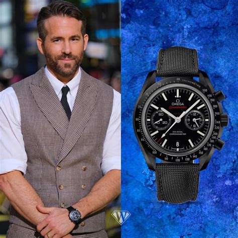 omega speedmaster ryan reynolds|Ryan Reynolds omega.